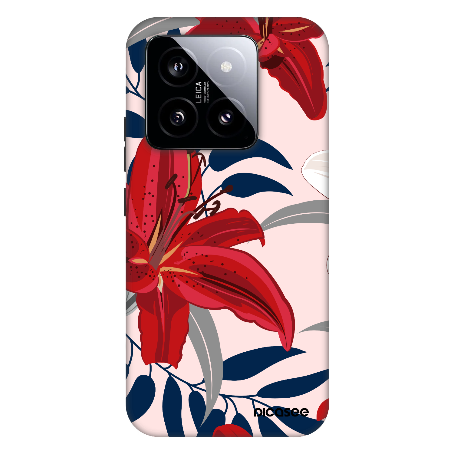 Picasee Fashion Case pentru Xiaomi 14 - Red Lily