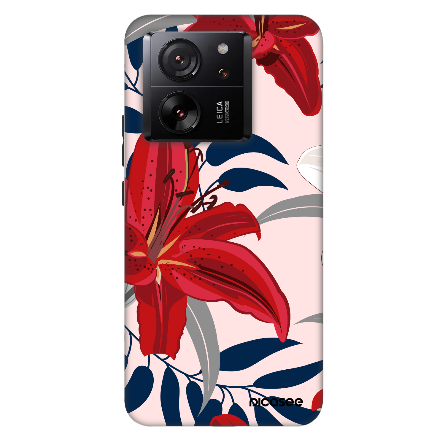 Picasee Fashion Case pentru Xiaomi 13T Pro - Red Lily