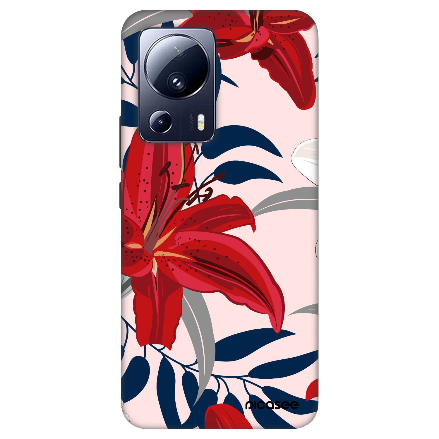 Picasee Fashion Case pentru Xiaomi 13 Lite - Red Lily