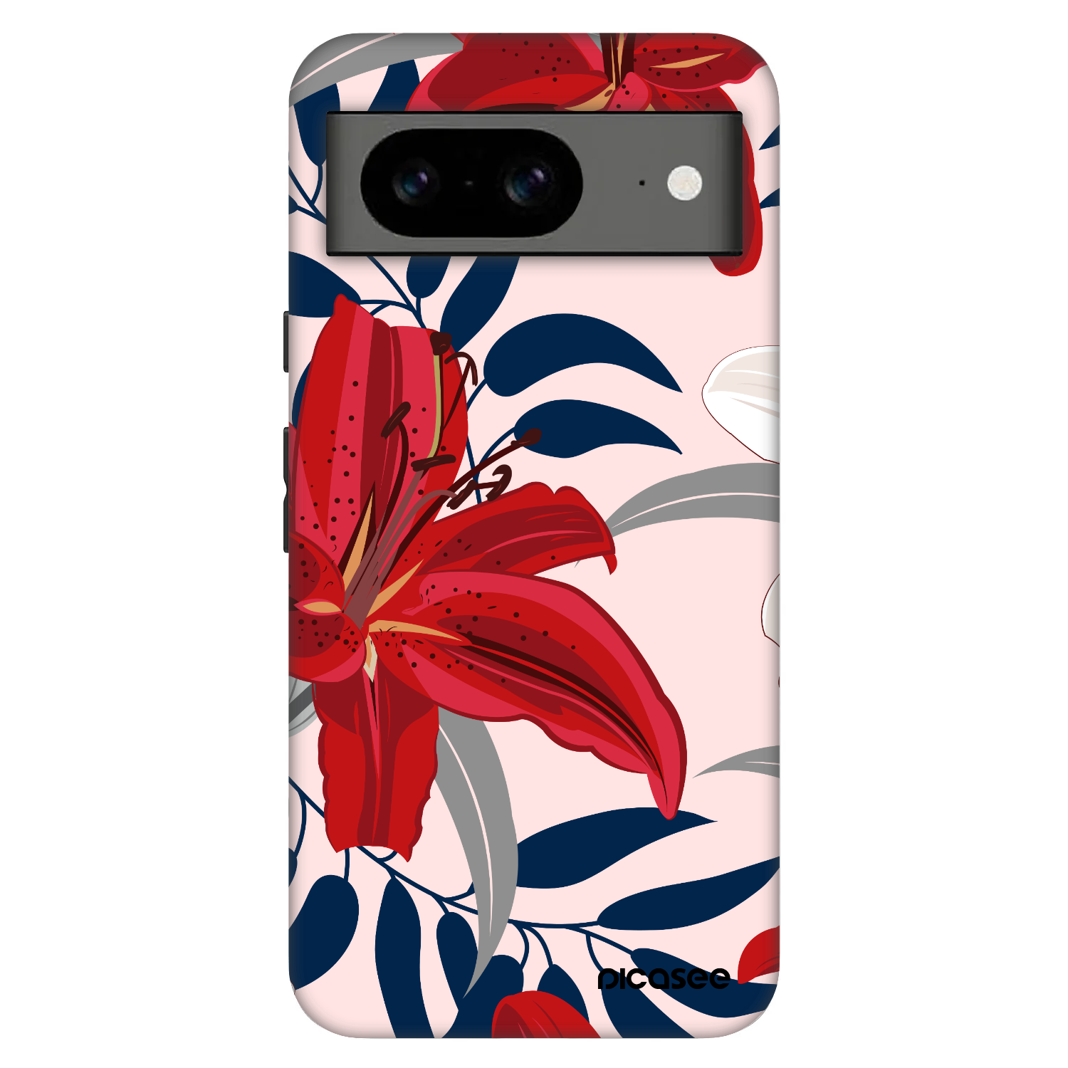Picasee Fashion Case pentru Google Pixel 8 Pro - Red Lily