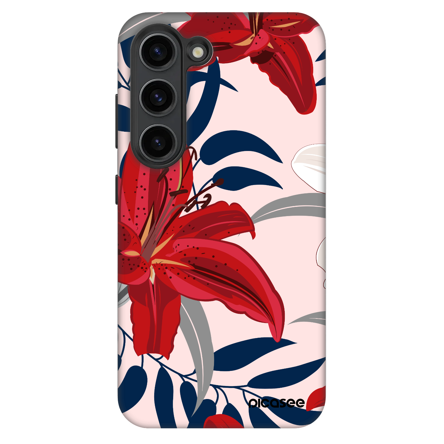 Picasee Fashion Case pentru Samsung Galaxy S23+ 5G - Red Lily
