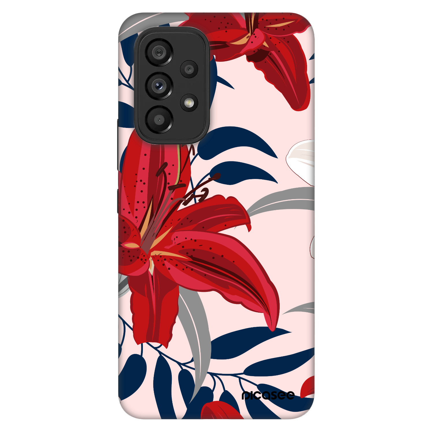 Picasee Fashion Case pentru Samsung Galaxy A53 5G A536 - Red Lily