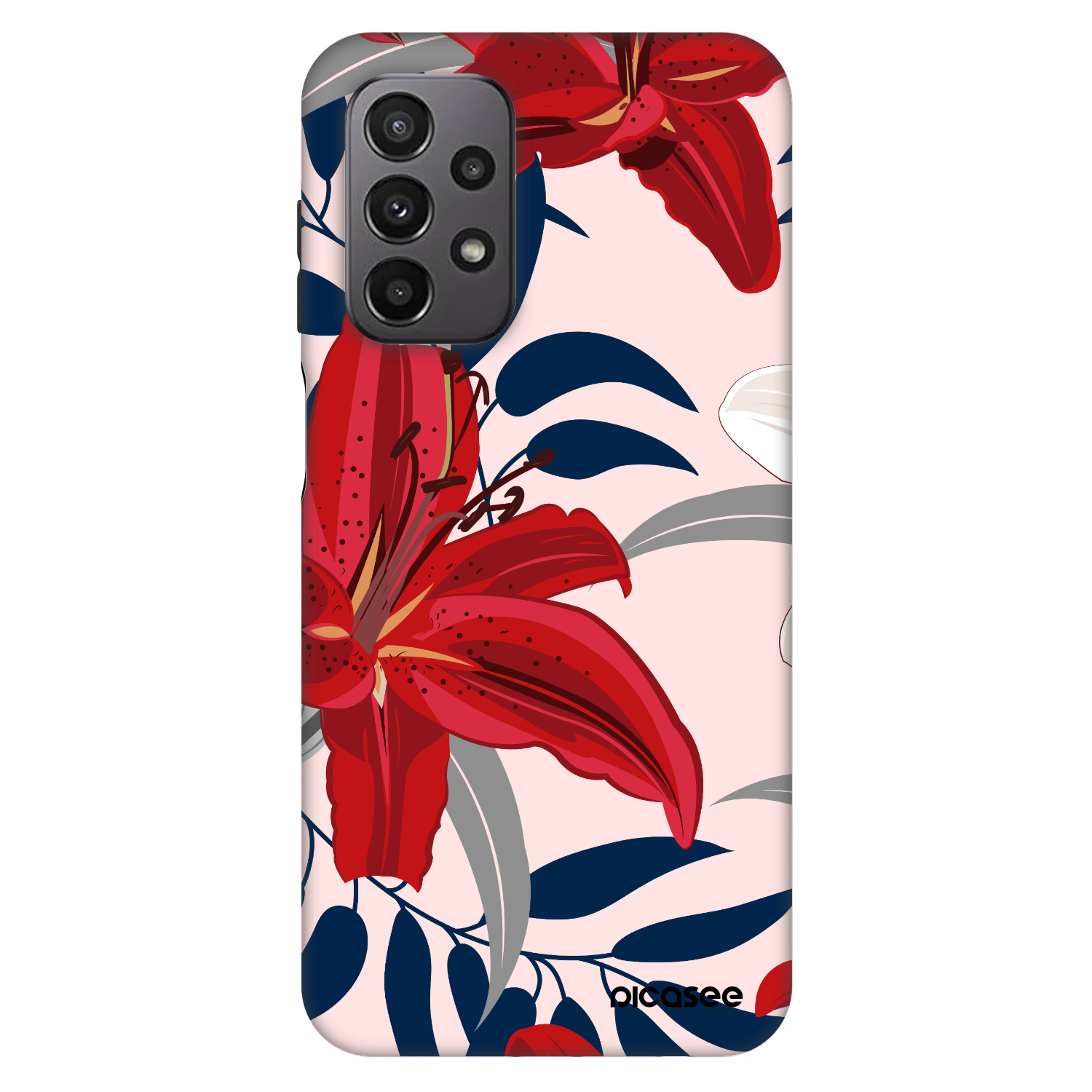 Picasee Fashion Case pentru Samsung Galaxy A23 A236B 5G - Red Lily