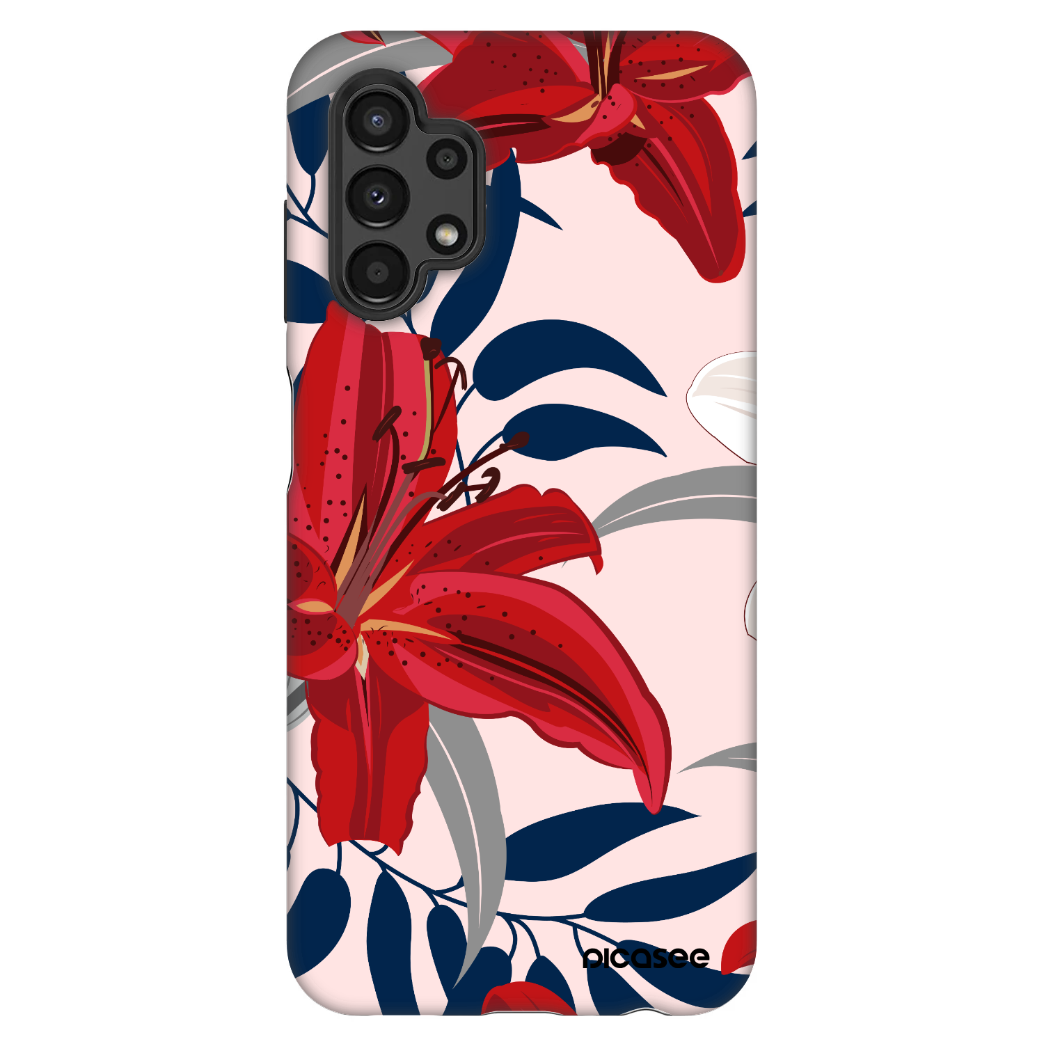 Picasee Fashion Case pentru Samsung Galaxy A13 4G A135 - Red Lily