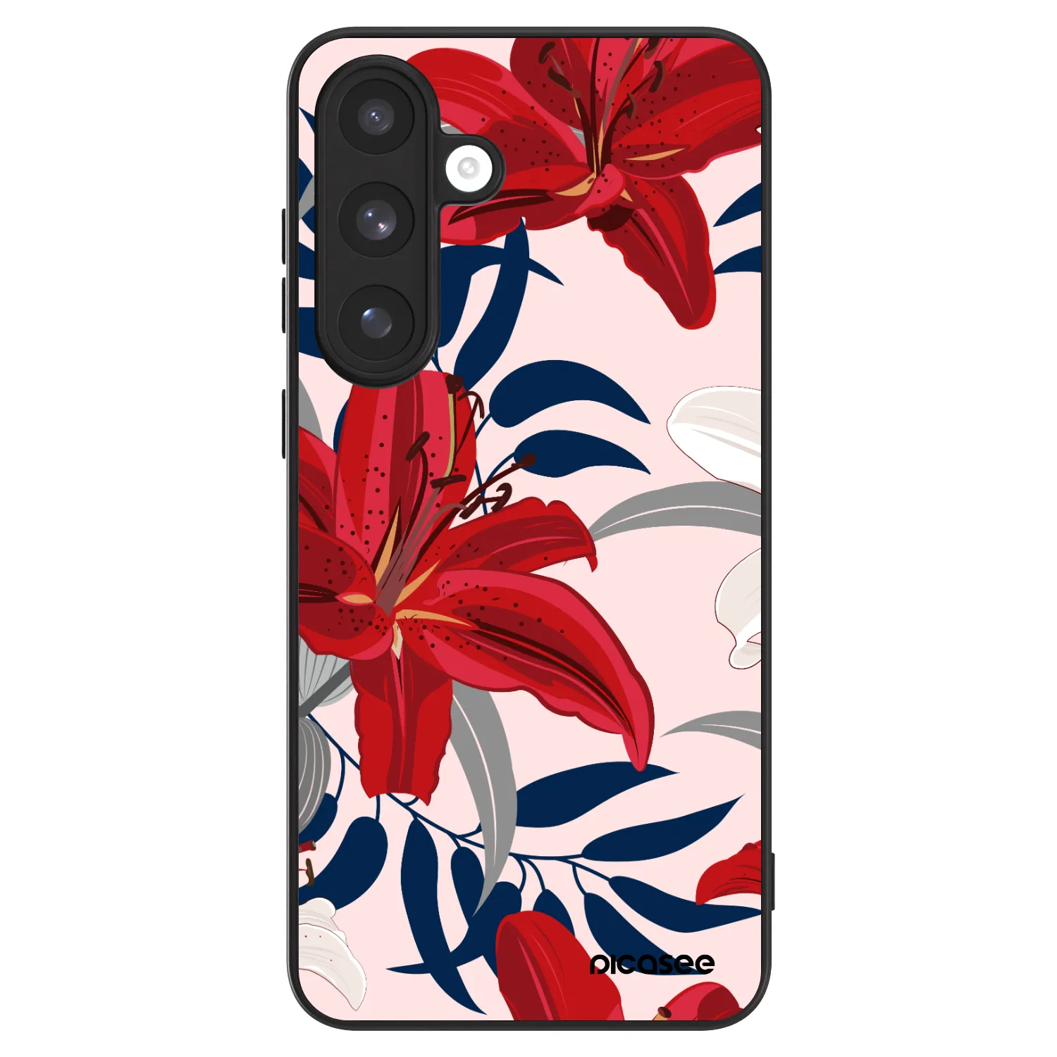 Picasee ULTIMATE CASE PowerShare pentru Samsung Galaxy S25 FE 5G - Red Lily