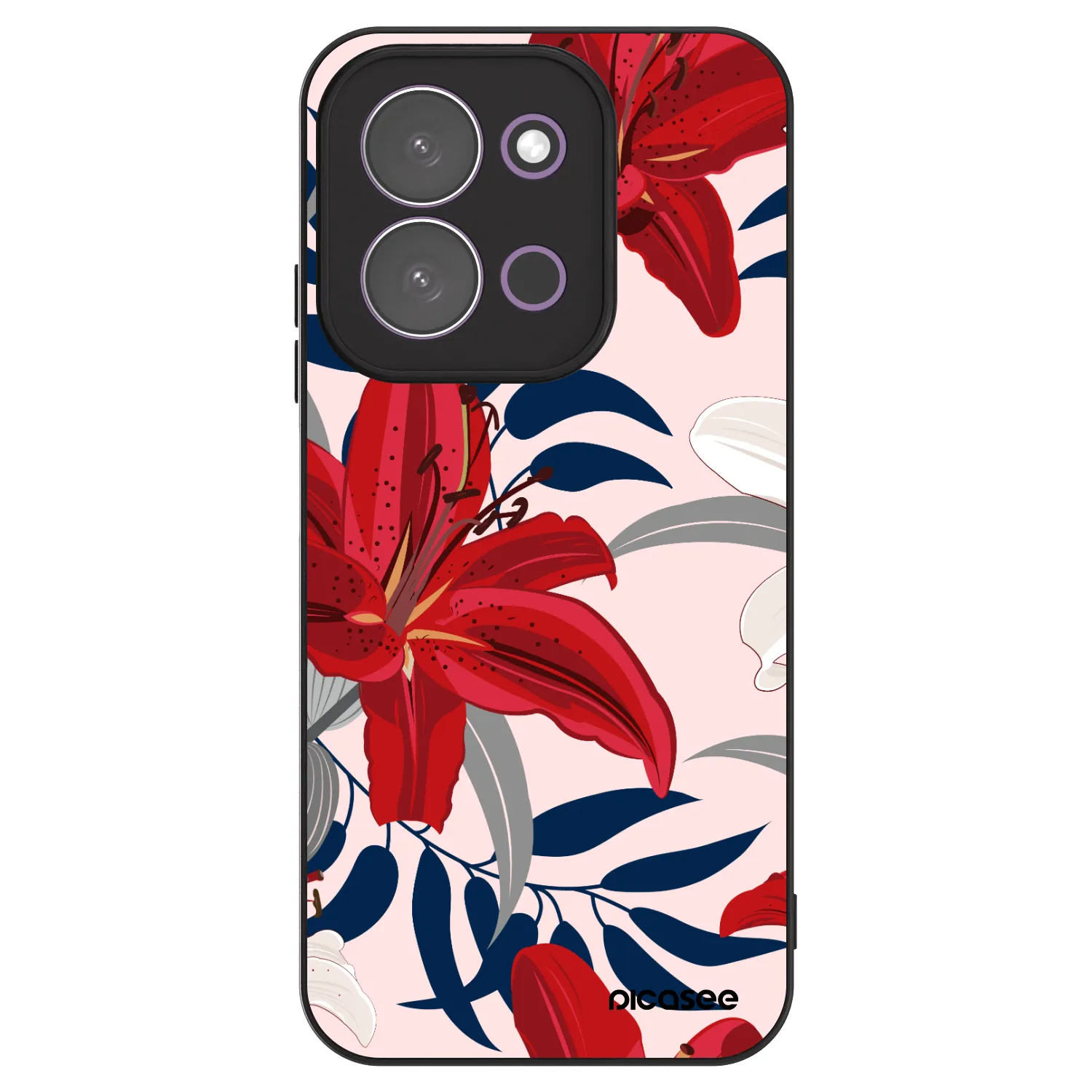 Picasee ULTIMATE CASE pentru Xiaomi Redmi 15C 5G - Red Lily