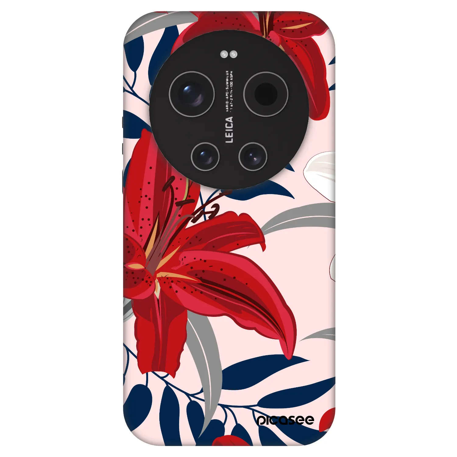 Picasee Fashion Case pentru Xiaomi 17 Ultra - Red Lily