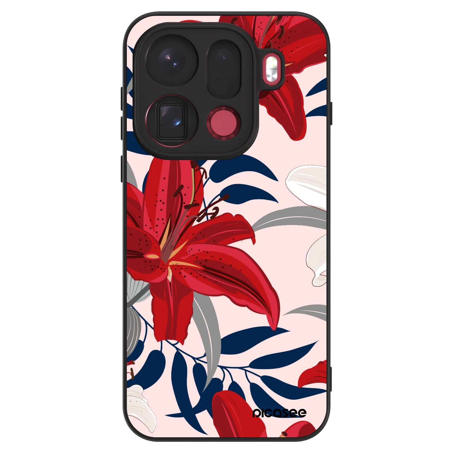 Picasee ULTIMATE CASE pentru OPPO Find X9 Pro - Red Lily