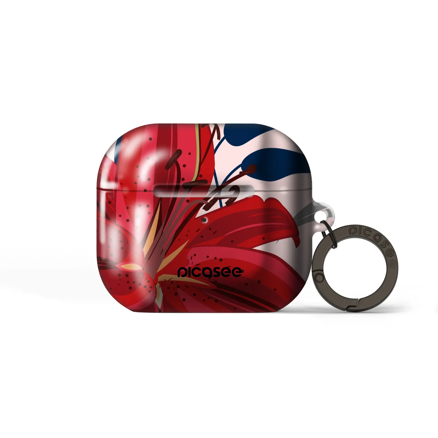Picasee Obal pro Apple AirPods 3 - Red Lily