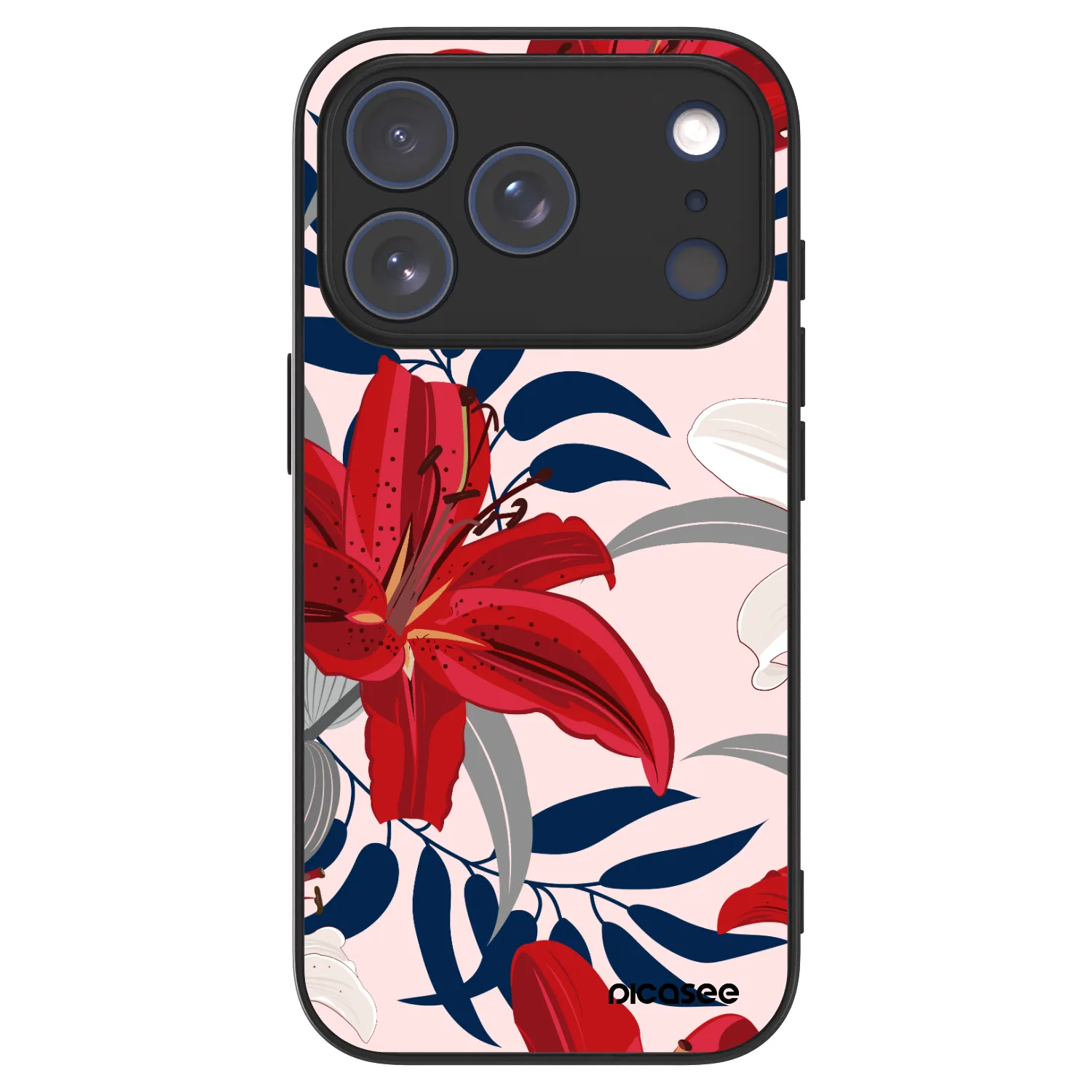 Picasee ULTIMATE CASE pentru Apple iPhone 18 Pro - Red Lily