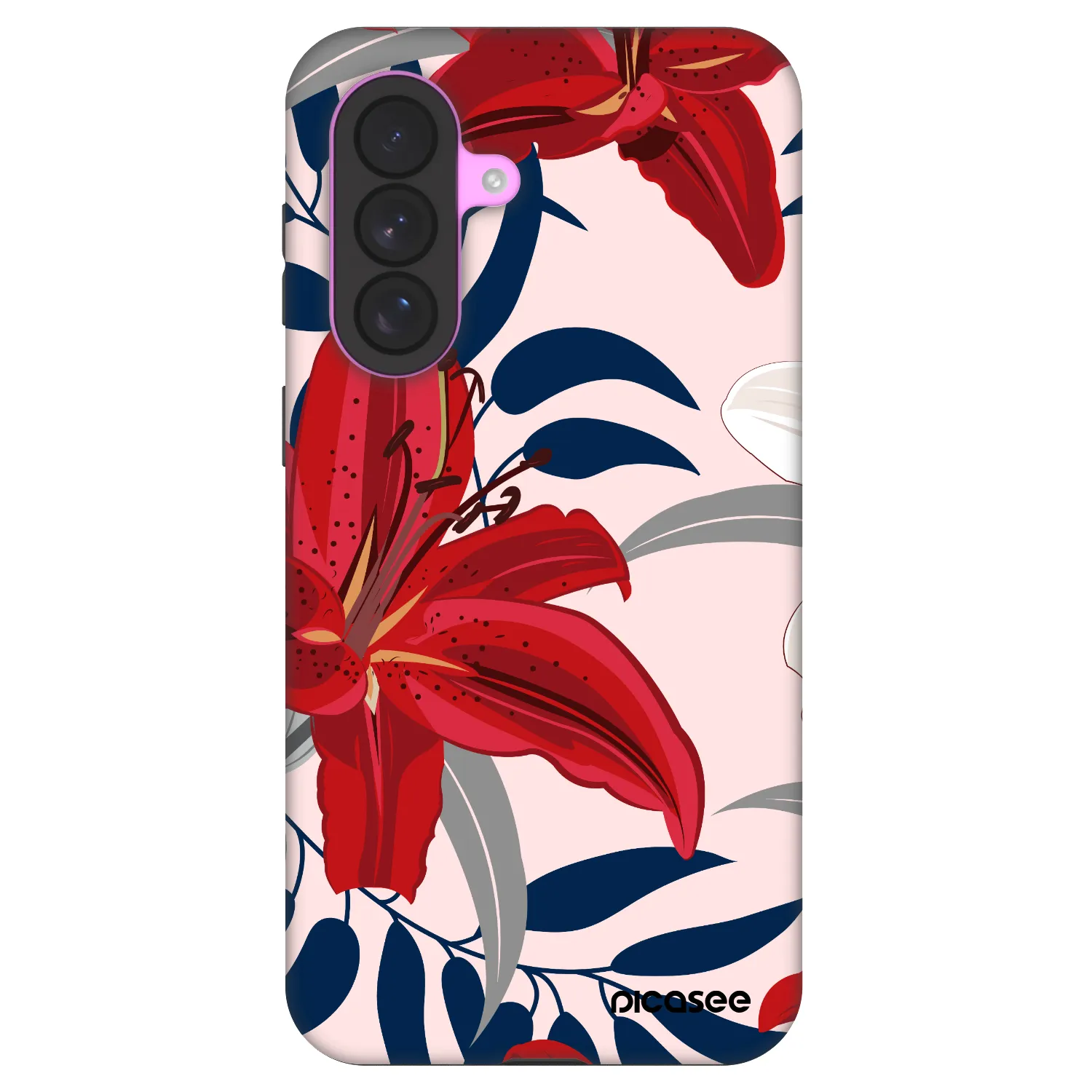 Picasee Fashion Case pentru Samsung Galaxy A37 - Red Lily