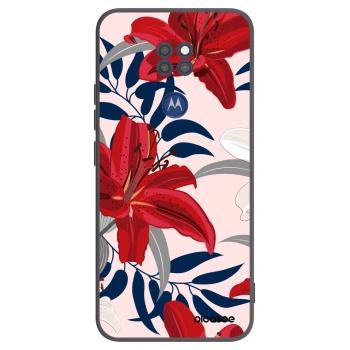 Husă pentru Motorola Moto G9 Play - Red Lily