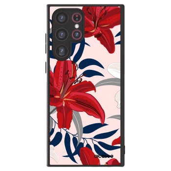 Picasee ULTIMATE CASE pentru Samsung Galaxy S22 Ultra 5G - Red Lily
