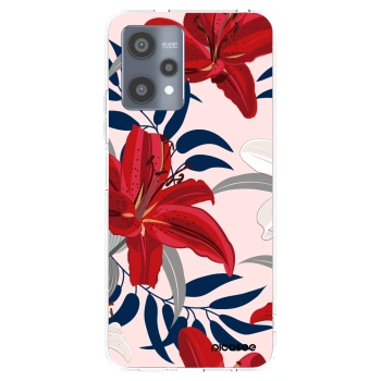 Picasee husă transparentă din silicon pentru Realme 9 Pro 5G - Red Lily