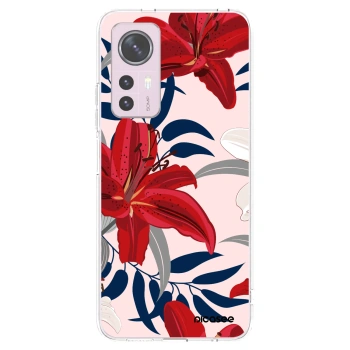 Picasee husă transparentă din silicon pentru Xiaomi 12 - Red Lily