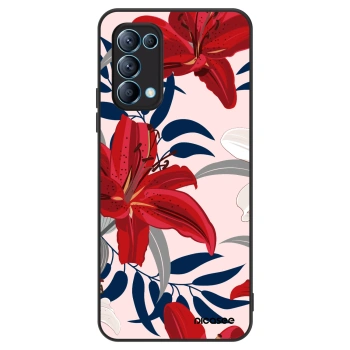 Husă pentru OPPO Reno 5 5G - Red Lily