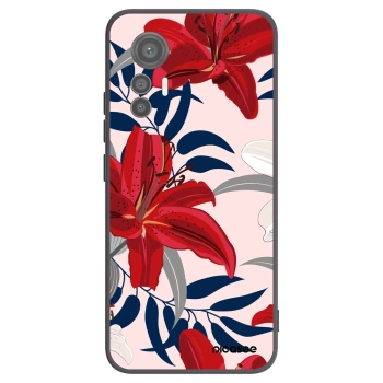 Picasee husă neagră din silicon pentru Xiaomi 12 Lite - Red Lily