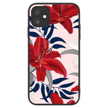 Picasee ULTIMATE CASE MagSafe pentru Apple iPhone 11 - Red Lily