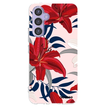 Picasee husă transparentă din silicon pentru Samsung Galaxy A54 5G A546B - Red Lily