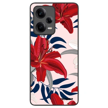 Picasee ULTIMATE CASE pentru Xiaomi Redmi Note 12 Pro+ 5G - Red Lily