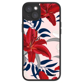 Picasee ULTIMATE CASE pentru Apple iPhone 15 Plus - Red Lily