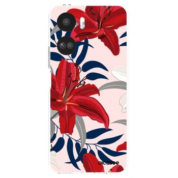Picasee husă transparentă din silicon pentru Honor 90 Lite 5G - Red Lily