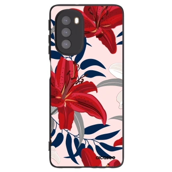 Husă pentru Motorola Moto G51 - Red Lily