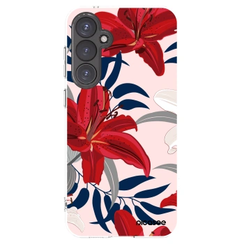 Picasee husă transparentă din silicon pentru Samsung Galaxy S23 FE S711B - Red Lily