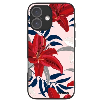 Picasee ULTIMATE CASE MagSafe pentru Apple iPhone 16 - Red Lily
