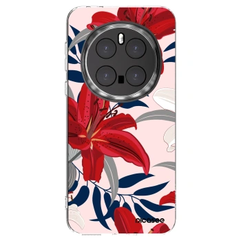 Picasee husă transparentă din silicon pentru Honor Magic7 Pro 5G - Red Lily