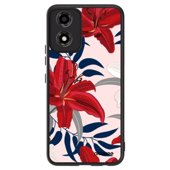 Husă pentru Motorola Moto E14 - Red Lily