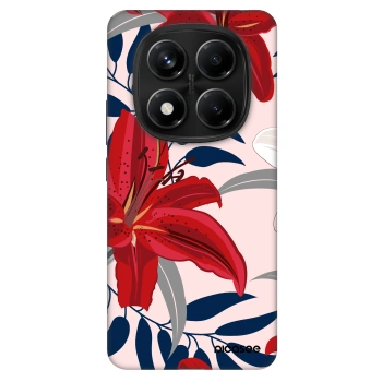 Husă pentru Xiaomi Redmi Note 14 Pro 5G - Red Lily