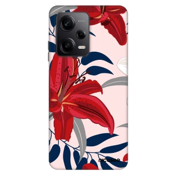 Husă pentru Xiaomi Redmi Note 12 Pro 5G - Red Lily