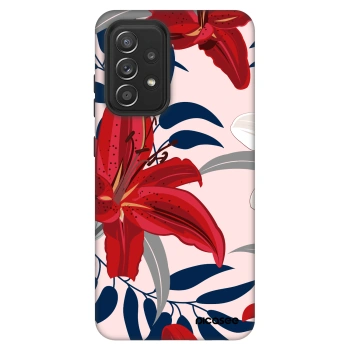 Husă pentru Samsung Galaxy A52s 5G A528B - Red Lily