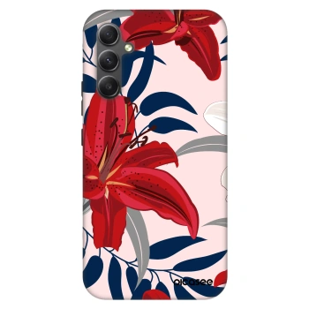 Husă pentru Samsung Galaxy A34 5G A346B - Red Lily