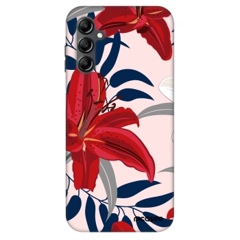Husă pentru Samsung Galaxy A14 5G A146P - Red Lily