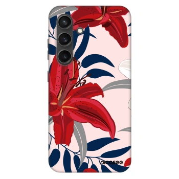 Husă pentru Samsung Galaxy S24 S921B 5G - Red Lily