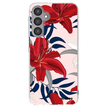 Picasee husă transparentă din silicon pentru Samsung Galaxy A16 4G - Red Lily