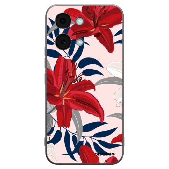 Picasee husă neagră din silicon pentru Xiaomi Poco X8 Pro Max - Red Lily