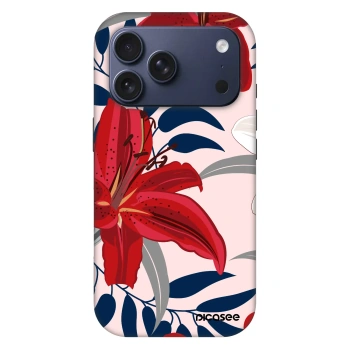 Husă pentru Apple iPhone 18 Pro - Red Lily