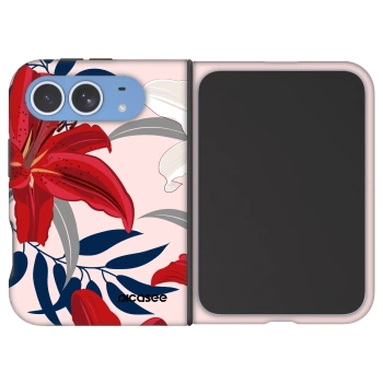 Husă pentru Apple iPhone Duo - Red Lily