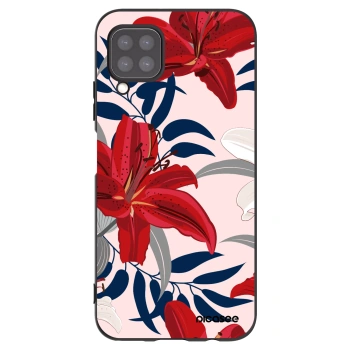 Picasee husă neagră din silicon pentru Huawei P40 Lite - Red Lily