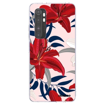 Picasee husă transparentă din silicon pentru Xiaomi Mi Note 10 Lite - Red Lily