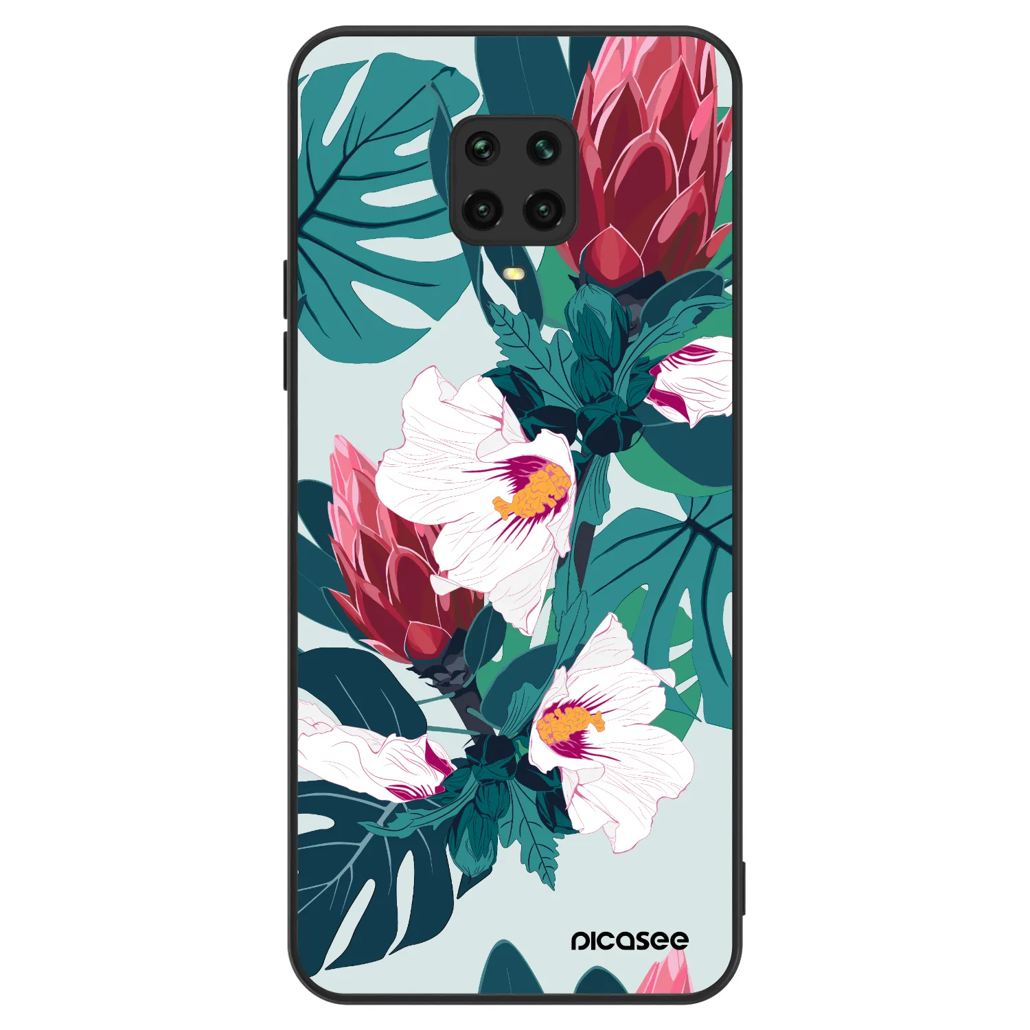 Picasee ULTIMATE CASE pentru Xiaomi Redmi Note 9 Pro - Rhododendron