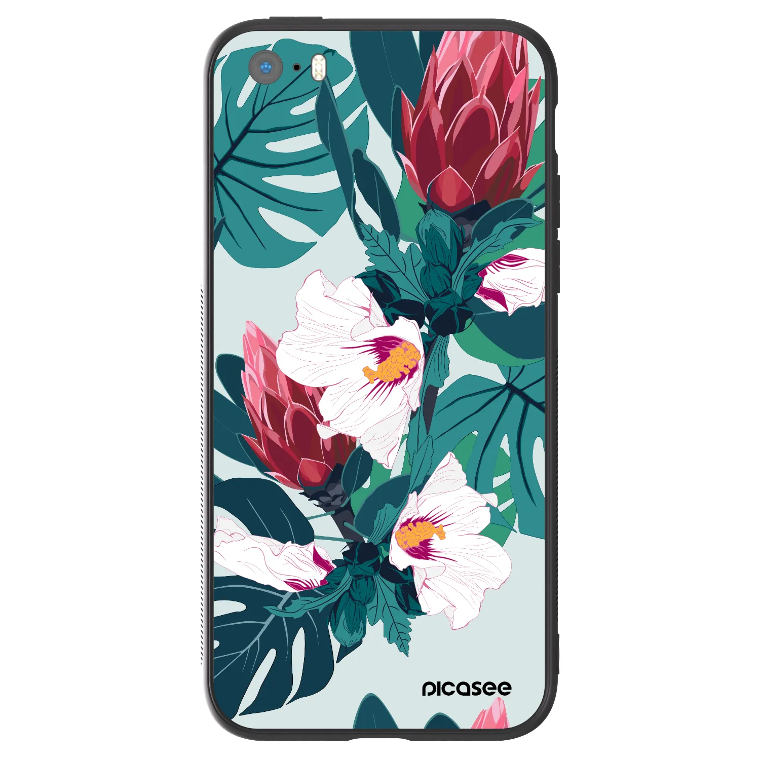 Picasee ULTIMATE CASE pentru Apple iPhone 5/5S/SE - Rhododendron