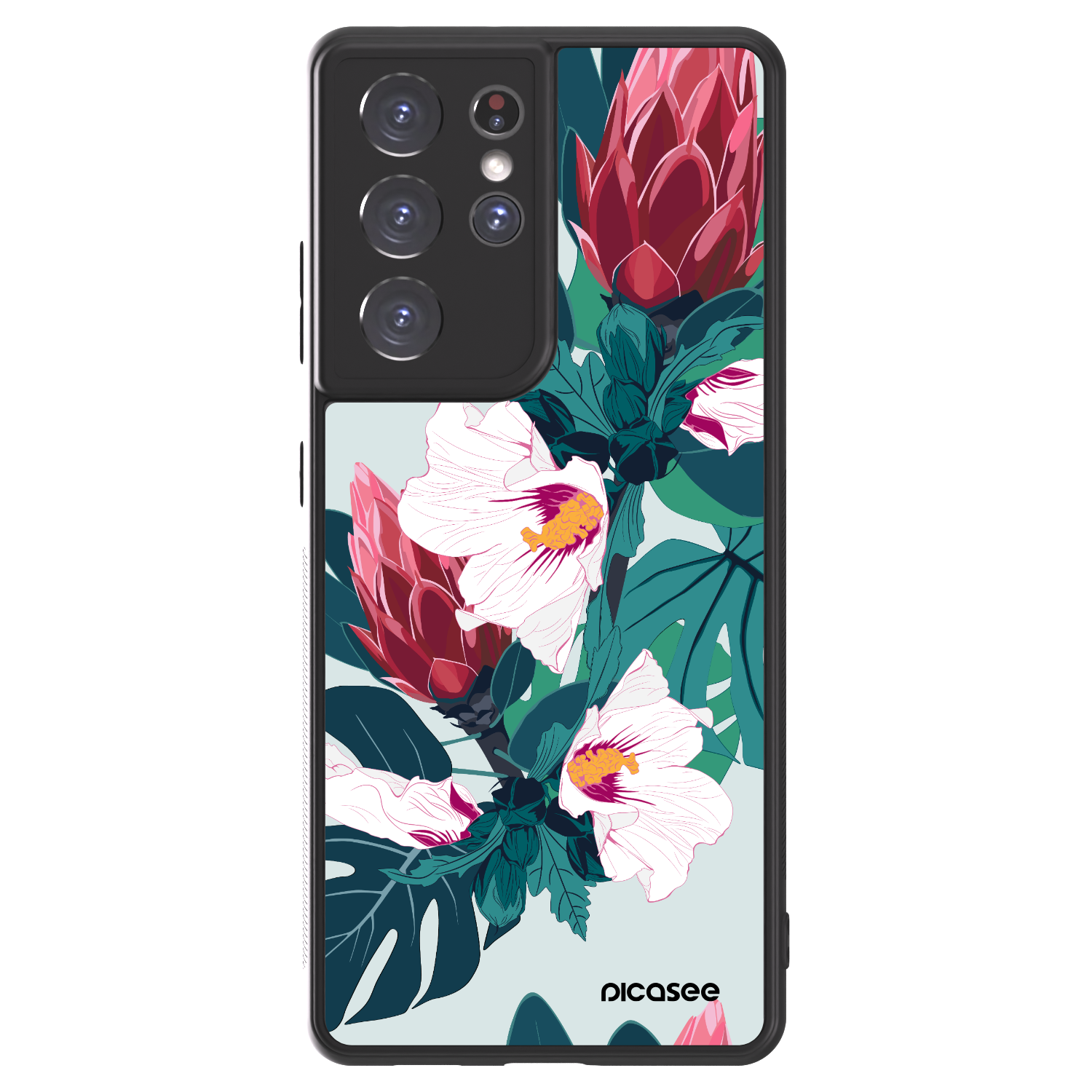 Picasee ULTIMATE CASE pentru Samsung Galaxy S21 Ultra 5G G998B - Rhododendron