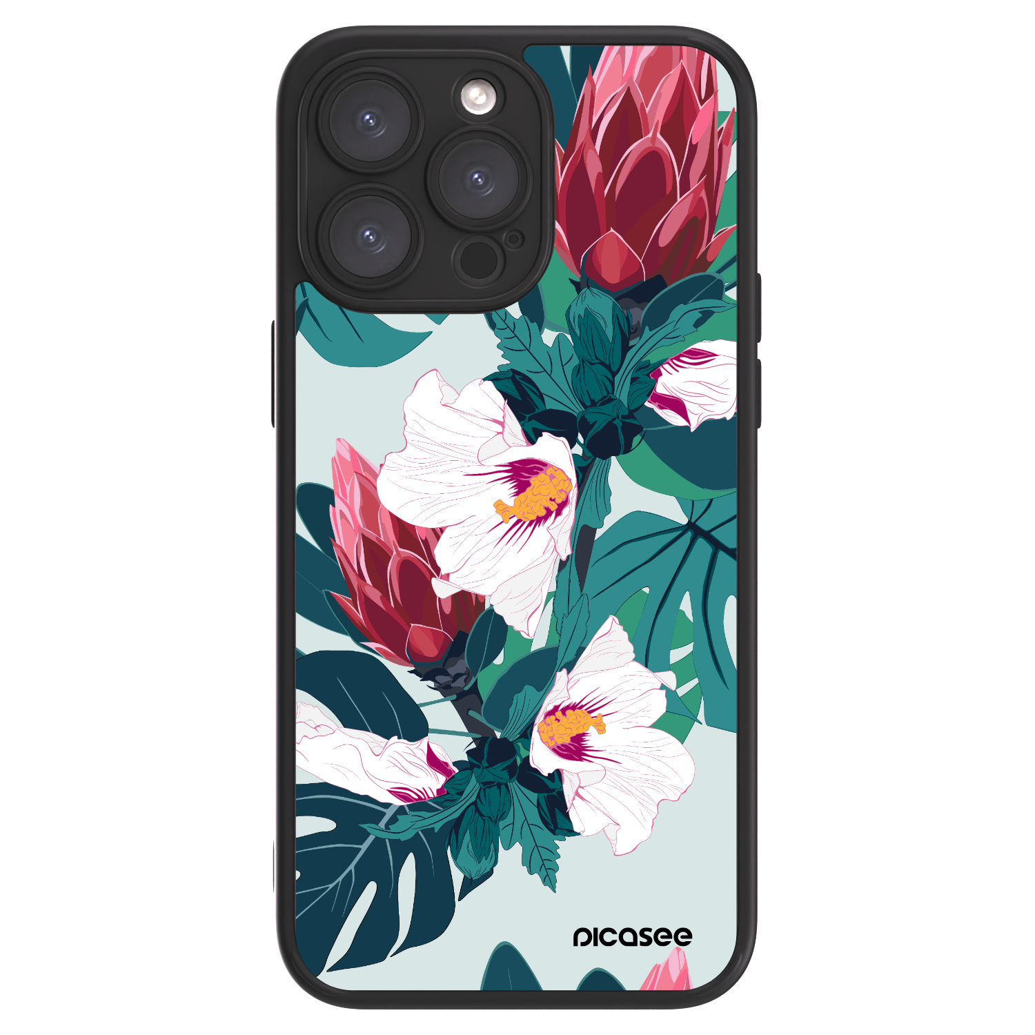 Picasee ULTIMATE CASE MagSafe pentru Apple iPhone 15 Pro Max - Rhododendron