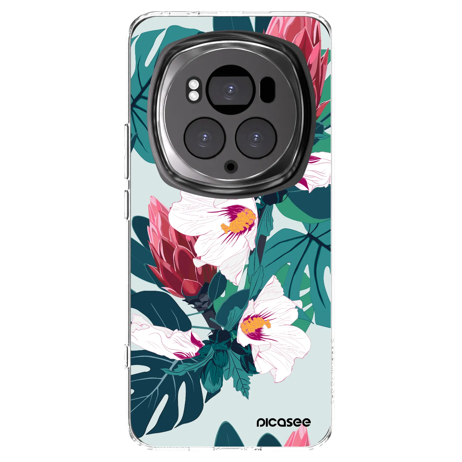 Picasee husă transparentă din silicon pentru Honor Magic6 Pro - Rhododendron