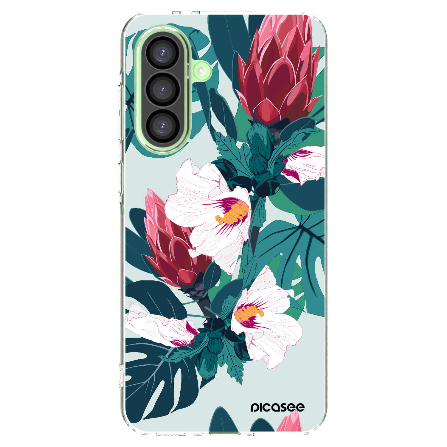 Picasee husă transparentă din silicon pentru Samsung Galaxy A26 5G A266B - Rhododendron