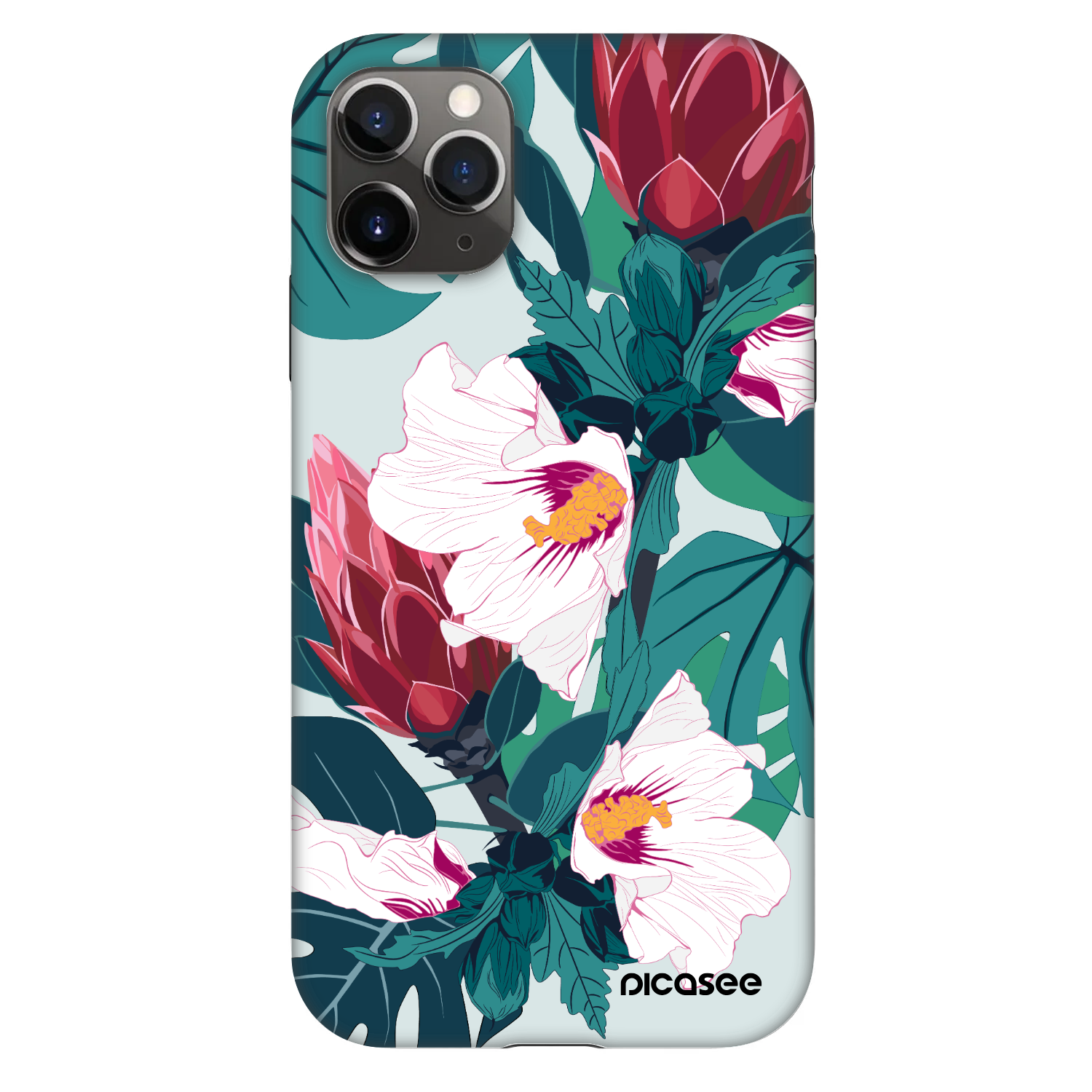 Picasee Fashion Case pentru Apple iPhone 11 Pro - Rhododendron